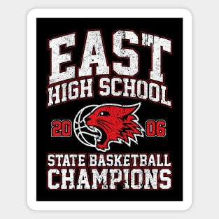 East High School State Basketball Champions Sticker